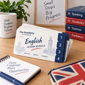 Bono de 4 clases de inglés